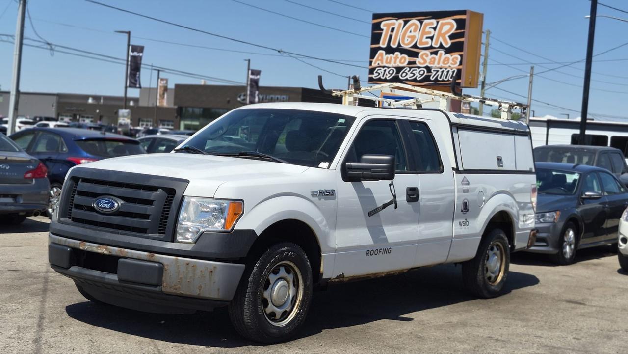 2012 Ford F-150 XL, TOPPER, RACK, WORK TRUCK, RUNS WELL, AS IS - Photo #1