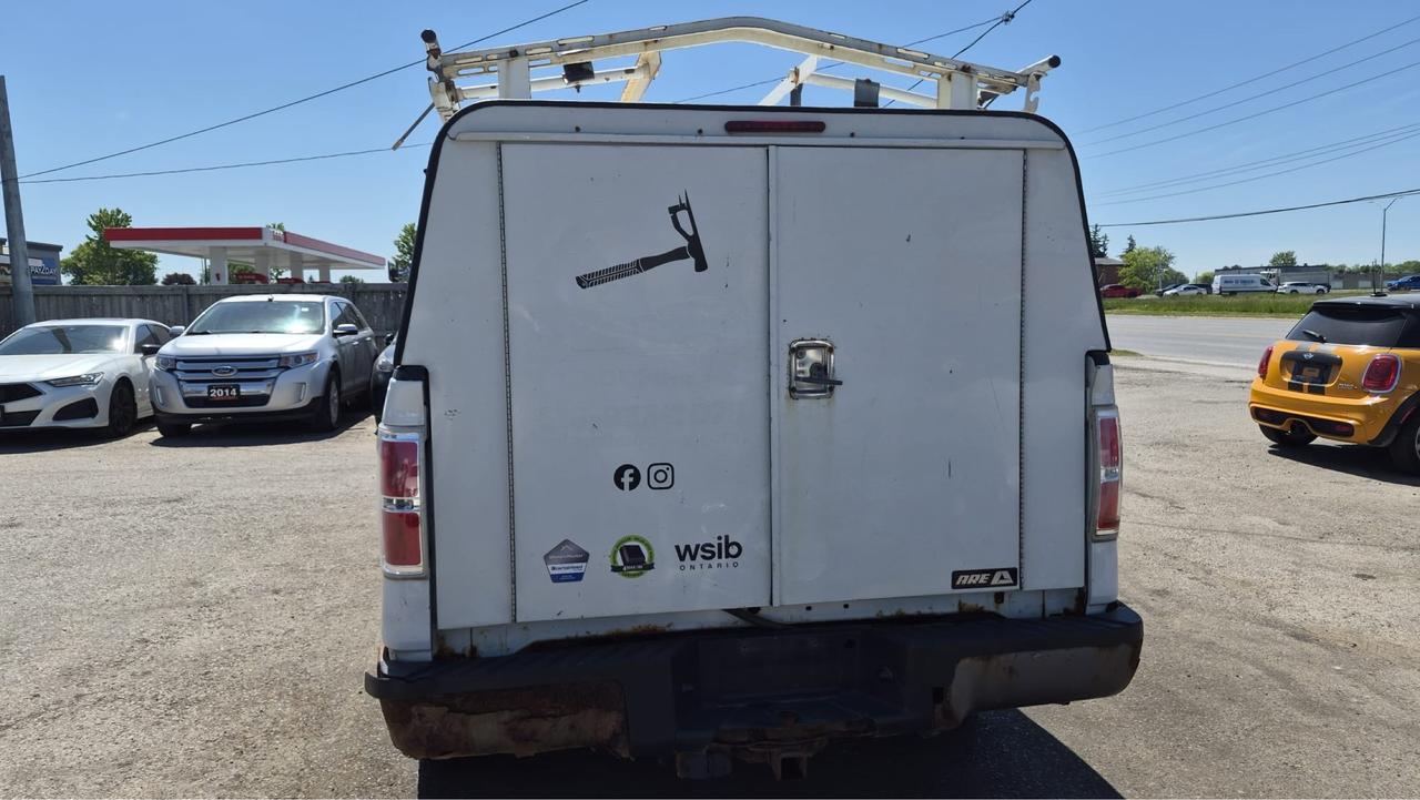 2012 Ford F-150 XL, TOPPER, RACK, WORK TRUCK, RUNS WELL, AS IS Photo