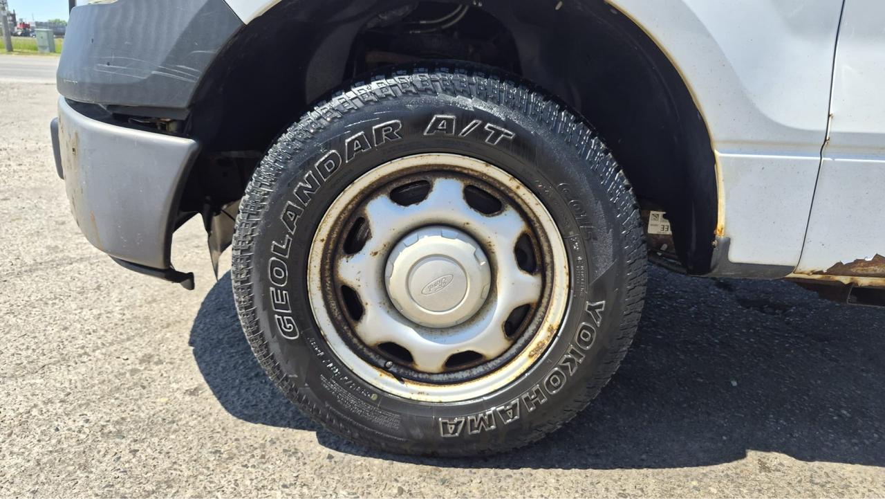 2012 Ford F-150 XL, TOPPER, RACK, WORK TRUCK, RUNS WELL, AS IS Photo