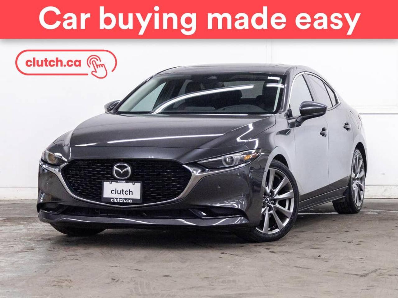 Brake Assist, Auto Dimming Rearview Mirror, Front Heated Seats and more!<br> <br>Clutch is the largest online used car retailer in Canada, delivering a seamless, hassle-free car-buying experience to drivers everywhere. Shop thousands of used cars online, get the right one delivered to your door, and enjoy peace of mind with our 10-Day Money-Back Guarantee. How sweet is that? To learn more, visit clutch.ca.<br> <br>The top features for this car include:<br> <br>Electric Parking Brake<br>Brake Assist<br>Auto Dimming Rearview Mirror<br>Front Heated Seats<br>Power Lumbar Support<br>Folding Rear Seats<br>Driver Seat Memory System<br>Climate Control<br>Dual Zone Front Climate Control<br>Premium Sound System<br>Speed-Sensitive Volume<br>Bluetooth Music<br>GPS Navigation<br>Cruise Control<br>Adaptive Cruise Control<br>12V Outlet<br>Hands Free Device Connectivity<br>Apple CarPlay<br>Android Auto<br>USB Input<br>Keyless Entry<br>Push Button Start<br>Passive Keyless Entry<br>Lane Departure Warning<br>Blindspot Sensors<br>Forward Collision Mitigation<br>Pedestrian Detection<br>Driver Attention Alert<br>Traffic Sign Recognition<br>Heated Steering Wheel<br>One-Touch Windows<br>Rain Sensing Wipers<br>Rear Window Defroster<br>Sunroof<br>Hill Assistance<br>Automatic High Beams<br>Power Driver Seat<br>Integrated Garage Door Opener<br>Heads Up Display<br>Front View Camera<br>Rear Collision Warning<br>Rear Collision Mitigation<br>Rear View Camera<br>Parking Sensors<br>360 Camera<br> <br>Seamless home delivery - Delivery to your door in a matter of days. Available on select packages.<br> <br>Try it out for 10 days - If you do not like it, we will take it back. <br> <br>Quality assured - All cars go through our rigorous 210-point inspection and reconditioning process.<br> <br>Peace of mind - Warranty and protection plans available.<br> <br>Haggle-free - No haggling or hard sells.<br> <br>100% Transparency - Full inspection reports on every car, including high-res photography and a free Carfax report.<br> <br>Listed price is for cash purchase only and does not include taxes, Shipping Fees (if applicable), Delivery Fees (if applicable), government licensing fees.<br> <br>Previous Provincial Registrations:<br>Ontario<br> <br>Stock # 108354