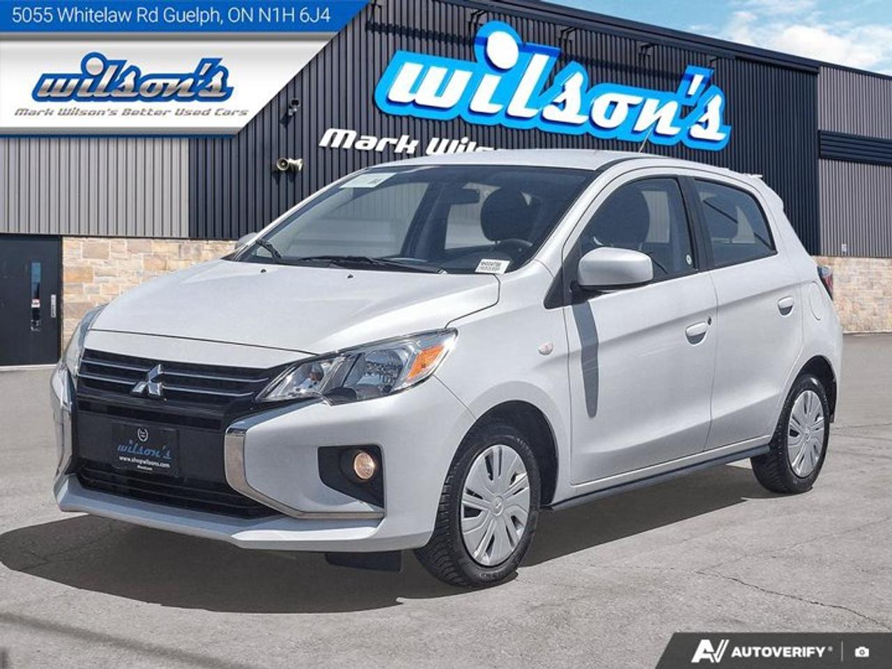 2022 Mitsubishi Mirage ES | Gas Saver | Air conditioning | Power Front Windows | Bluetooth | Rear Cam |  and More ! Photo0