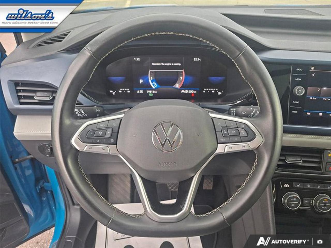 2024 Volkswagen Taos Comfortline | Pano Sunroof | Adaptive Cruise | Power Seat | Heated Seats | CarPlay + Android & More! Photo