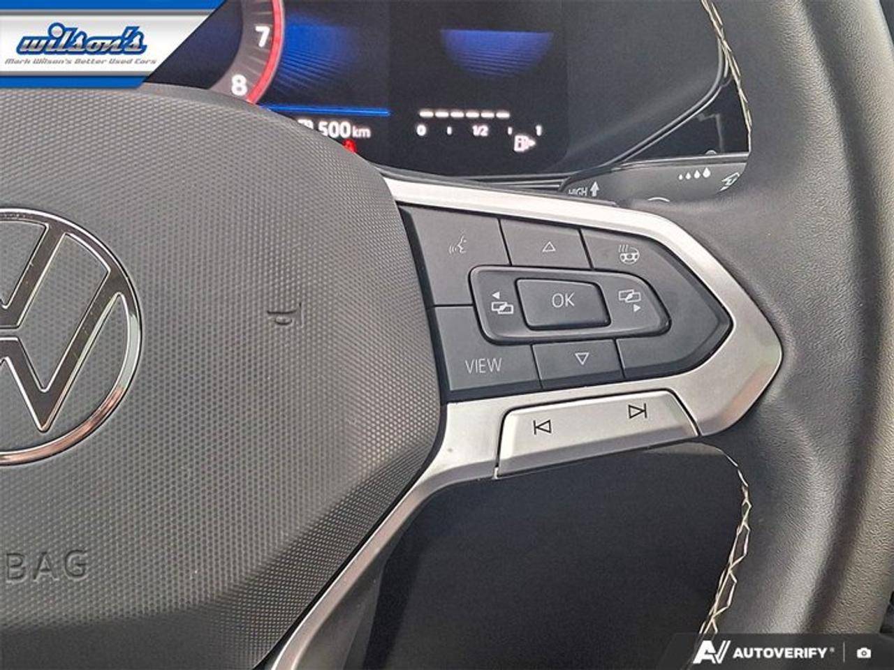 2024 Volkswagen Taos Comfortline | Pano Sunroof | Adaptive Cruise | Power Seat | Heated Seats | CarPlay + Android & More! Photo
