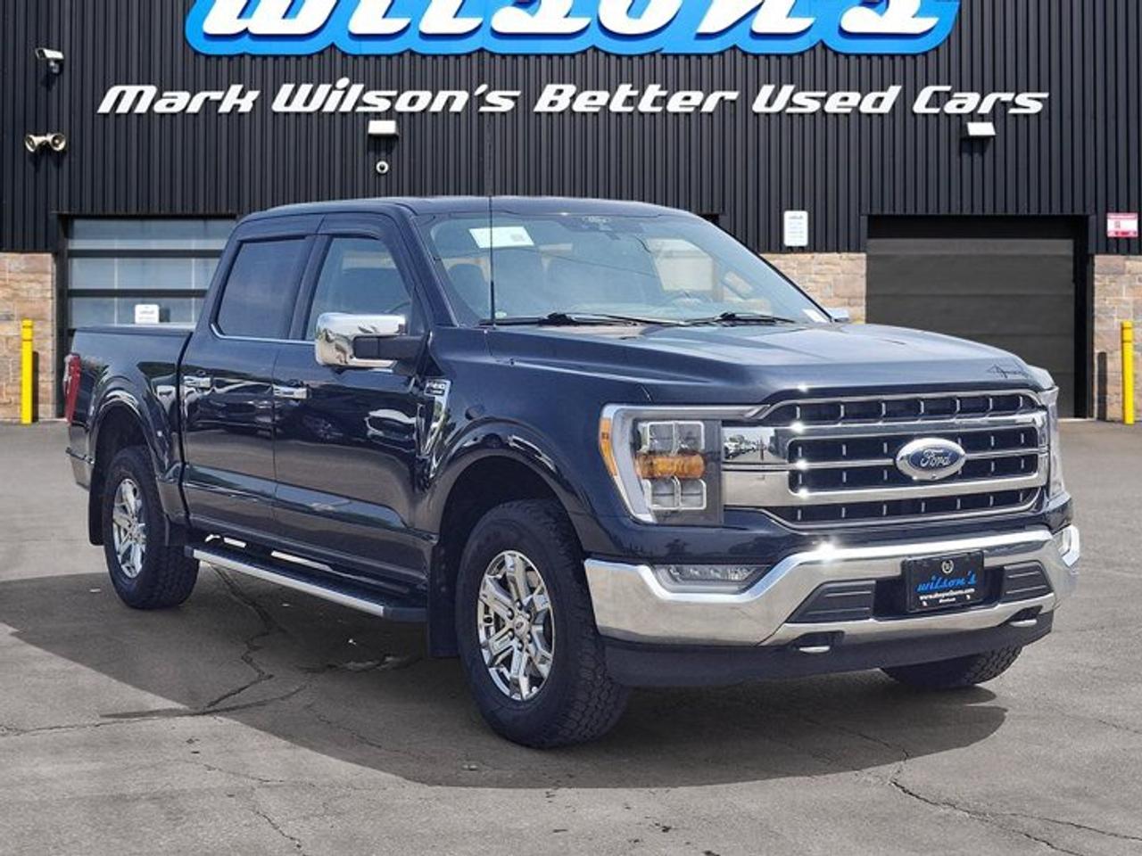 2021 Ford F-150 LARIAT Crew 4X4 | 360 Camera | Leather | B&O Sound | Cooled + Heated Seats | and More ! Photo