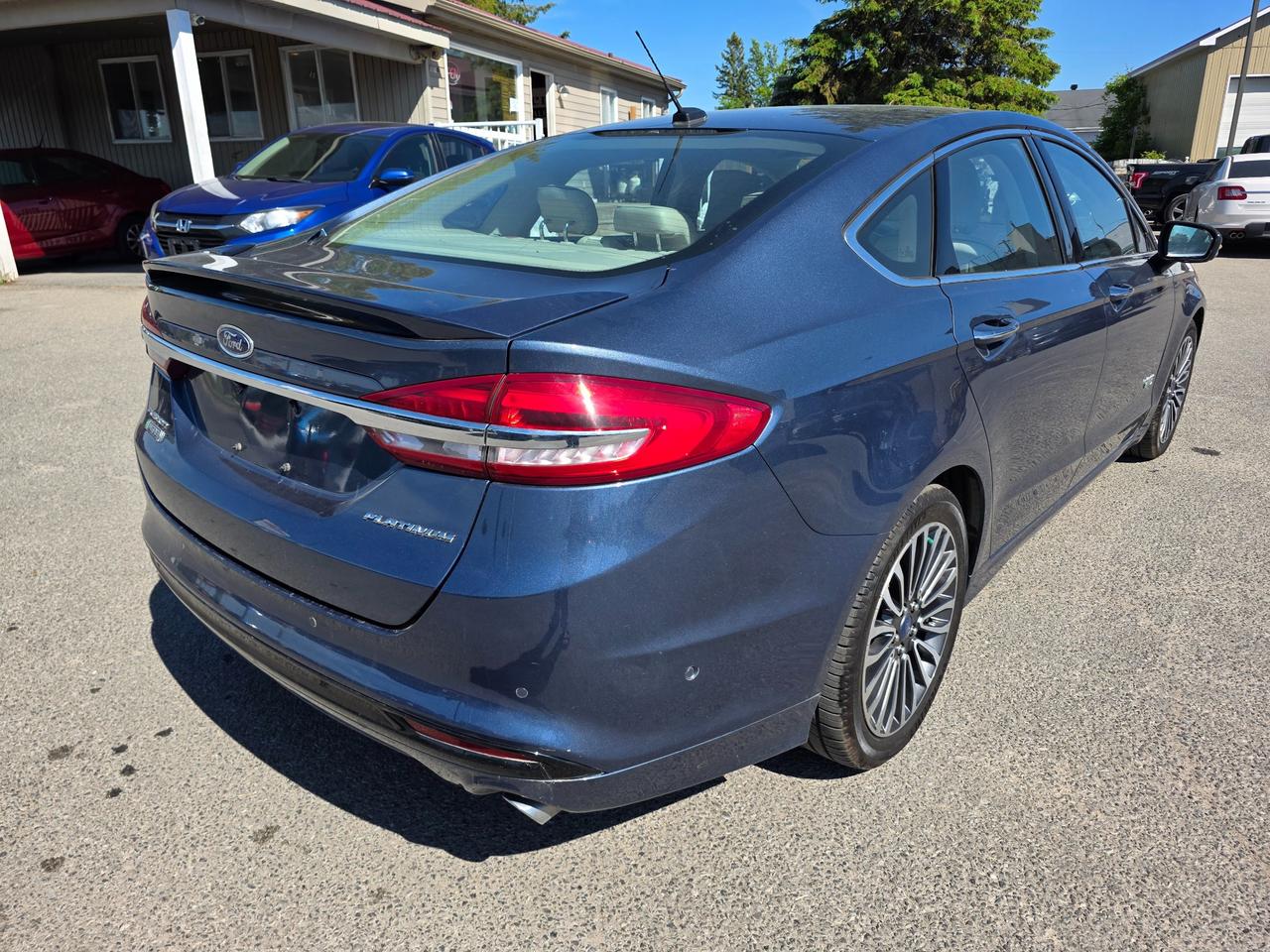 2018 Ford Fusion Energi Platinum 4dr Front-Wheel Drive Sedan Photo