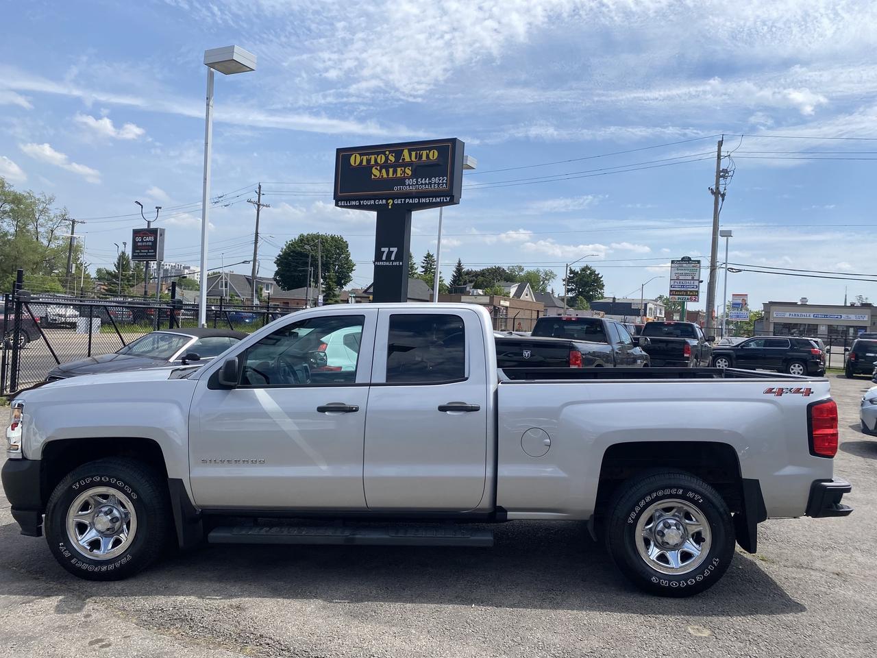 2018 Chevrolet Silverado 1500 4WD Double Cab 143.5  Work Truck Photo