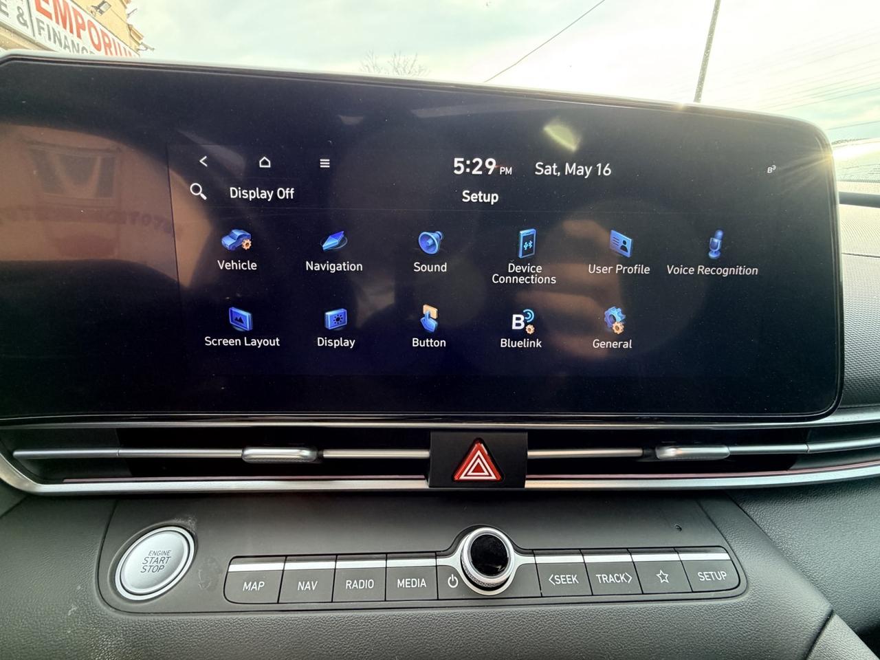 2025 Hyundai Elantra Preferred Sun and Tech   Ambient Lighting   Sunroo Photo