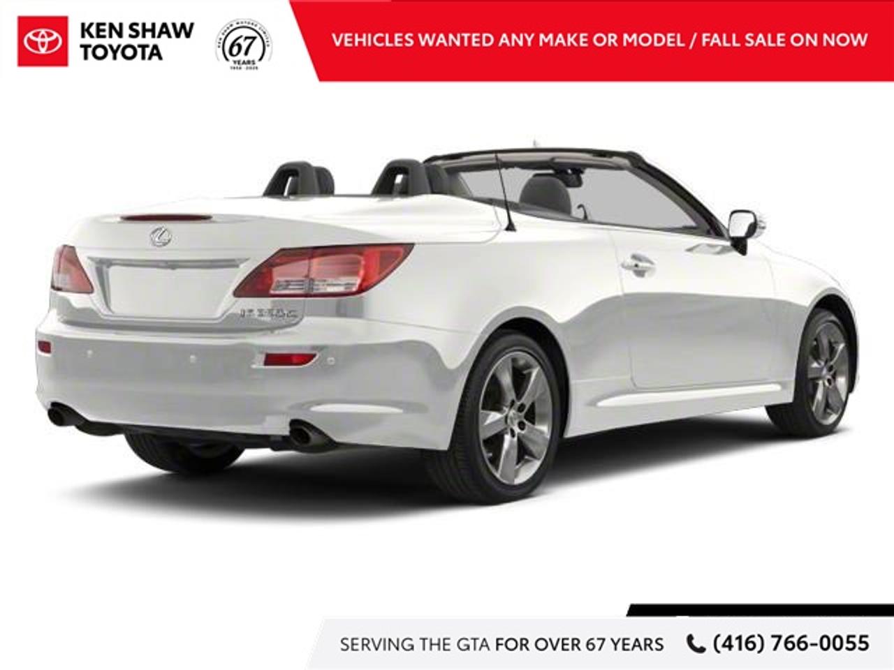 2010 Lexus IS 350C Base 2dr Convertible Photo