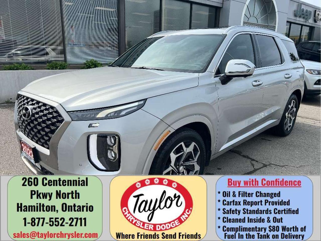 2022 Hyundai PALISADE Ultimate Calligraphy 7-Pass AWD *SUN *NAVI *LTHR Photo0