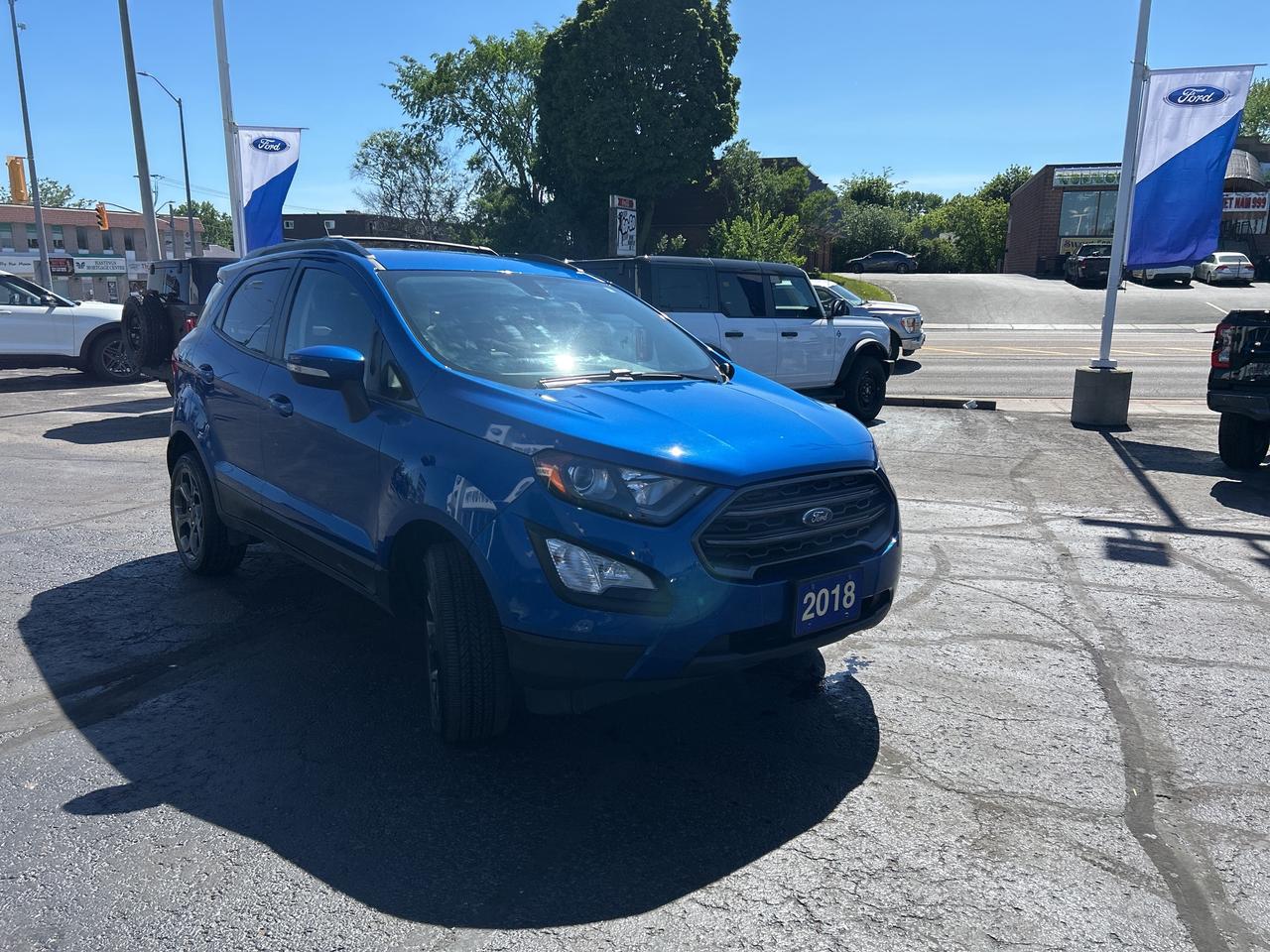 2018 Ford EcoSport SES 2.0L 4WD SUNROOF HEATED SEAT BLIND SPOT 17WHL Photo