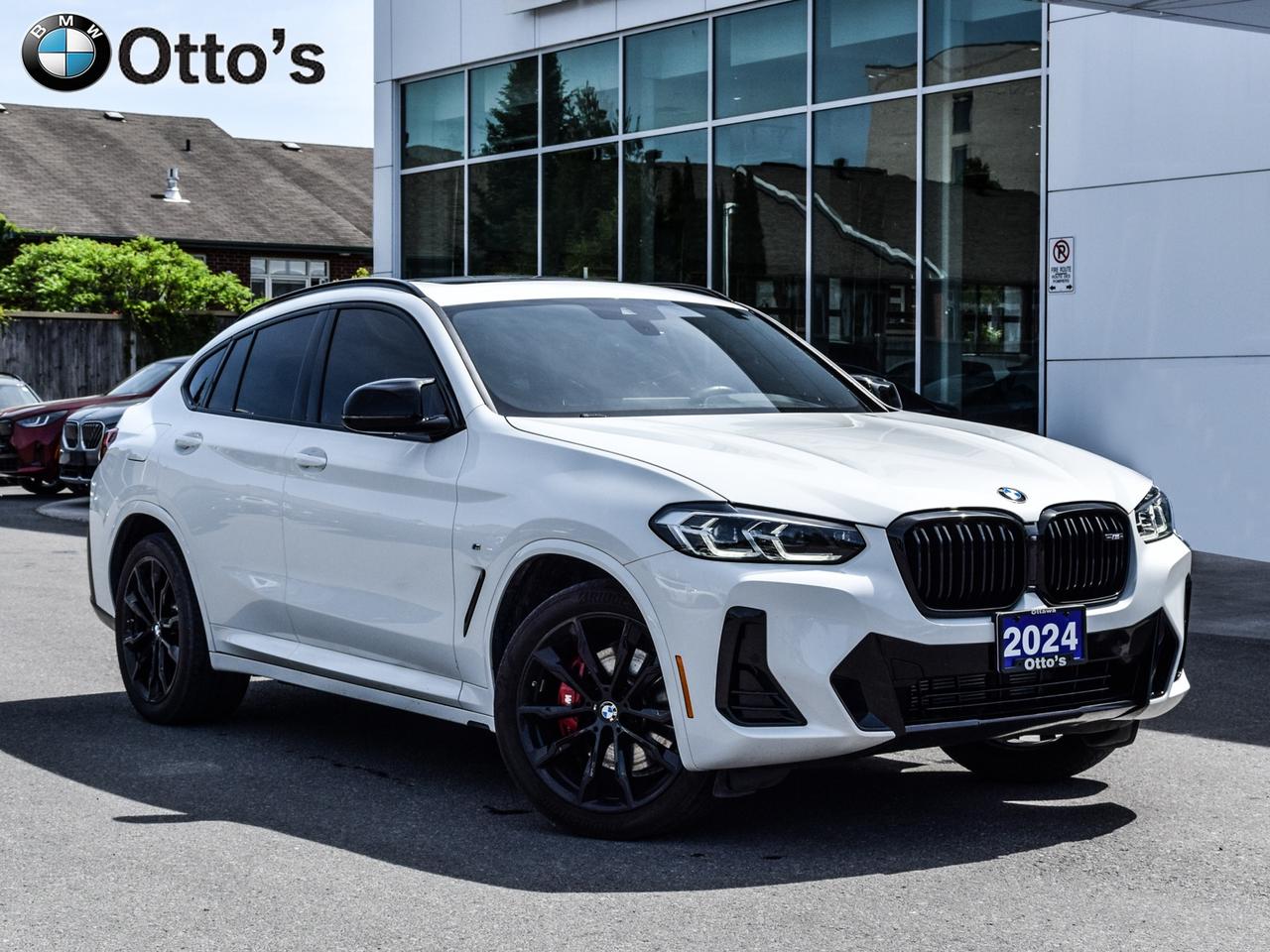 Used 2024 BMW X4 M40i xDrive Premium Essential Package M Sport Brak for sale in Ottawa, ON