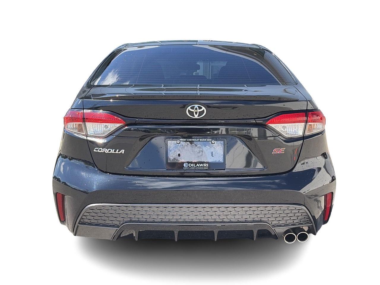 2020 Toyota Corolla 4-door Sedan SE CVT Low Kilometers! Photo