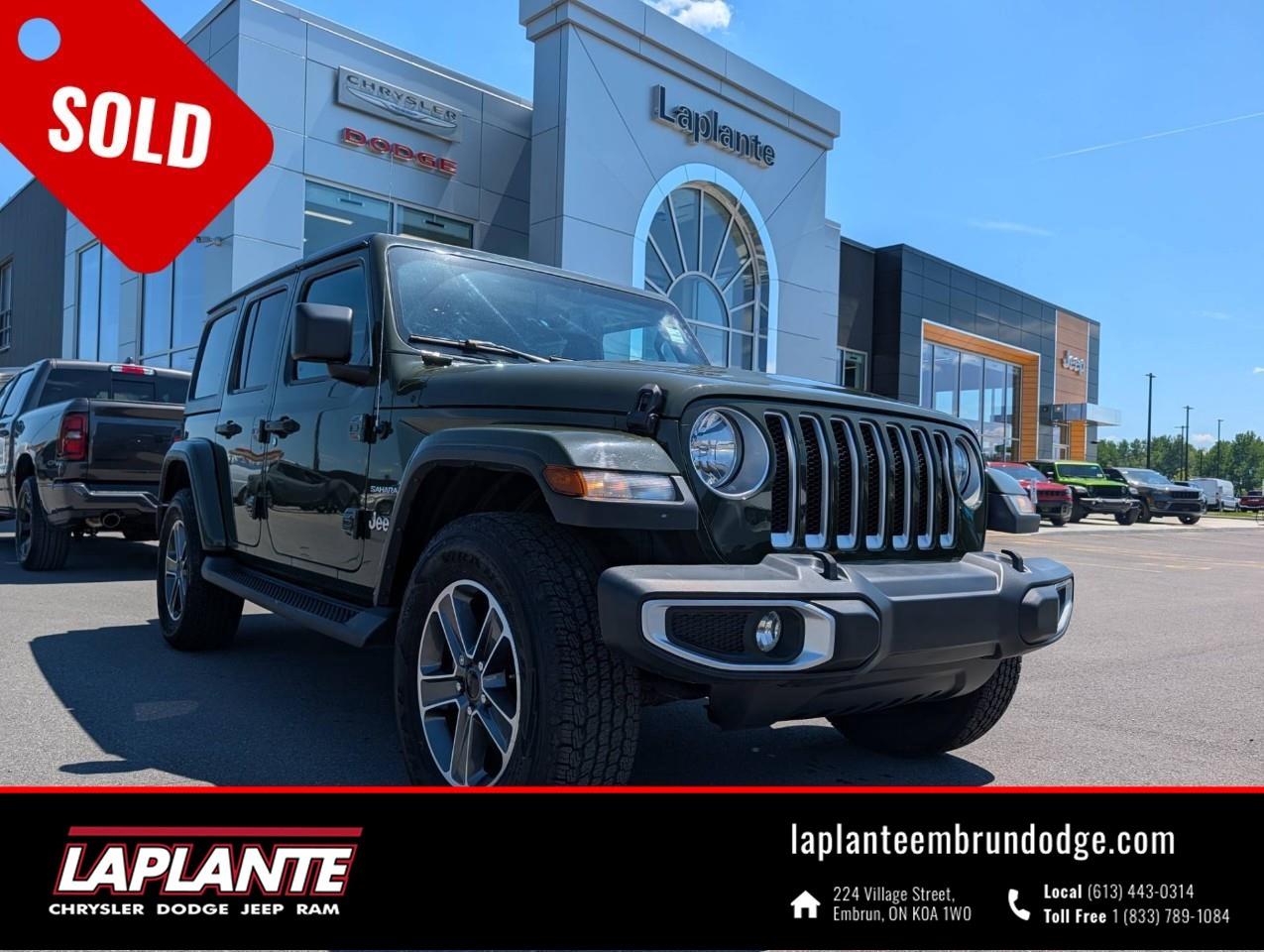 2023 Jeep Wrangler Sahara One owner/ No accidents Photo0