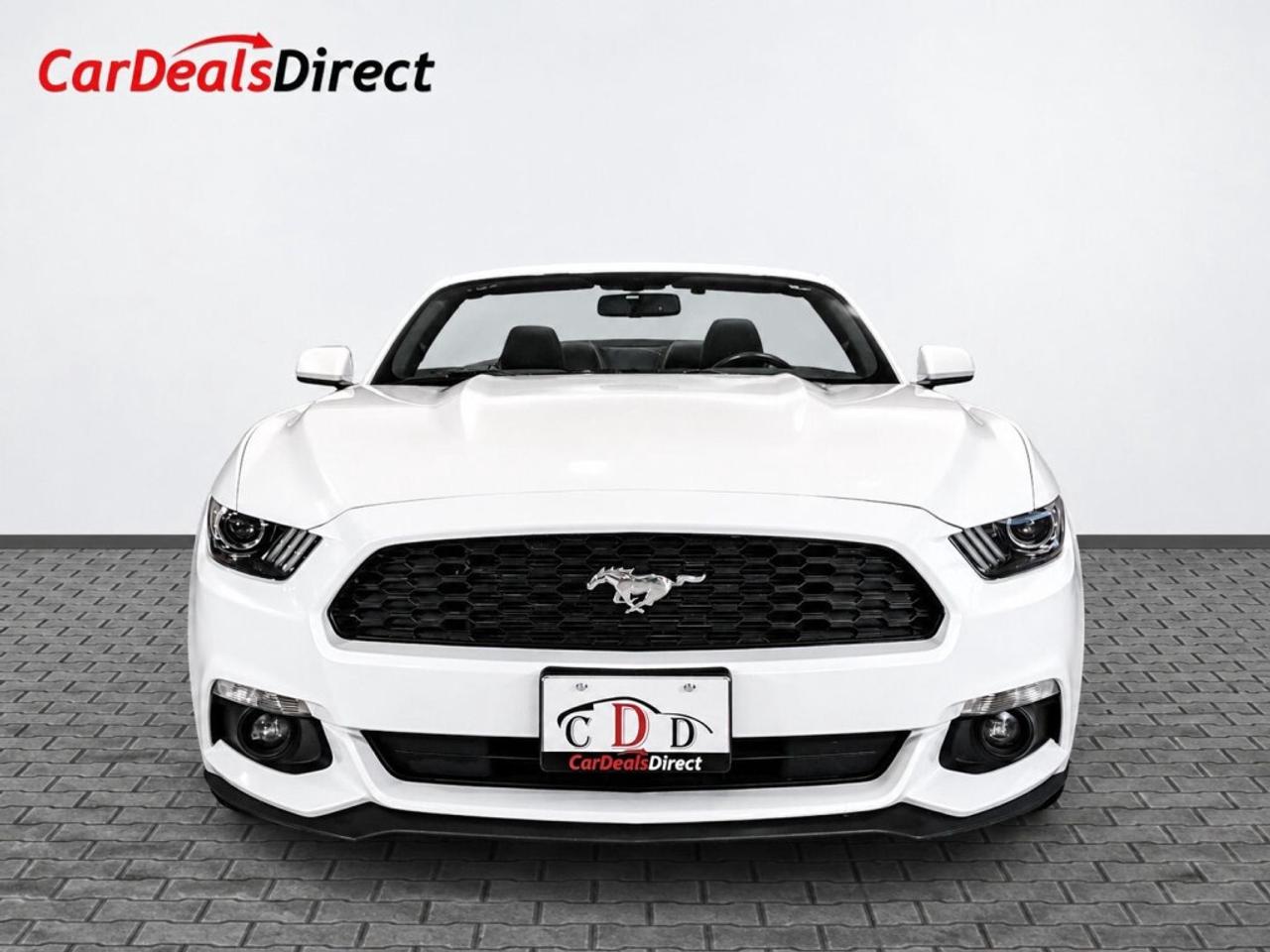 2017 Ford Mustang V6   Clean Carfax   Convertible   Back up Cam   Bl Photo