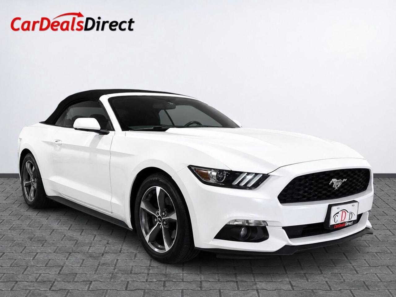 2017 Ford Mustang V6   Clean Carfax   Convertible   Back up Cam   Bl Photo