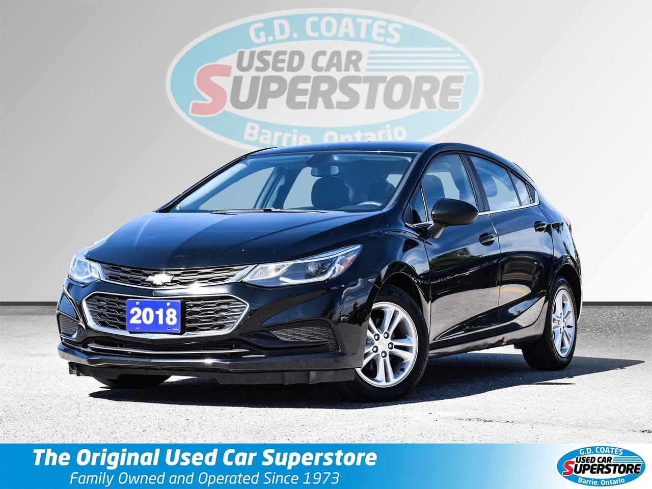 2018 Chevrolet Cruze LT ~Heated Seats ~Carplay ~Alloys ~Camera ~LOW KM Photo
