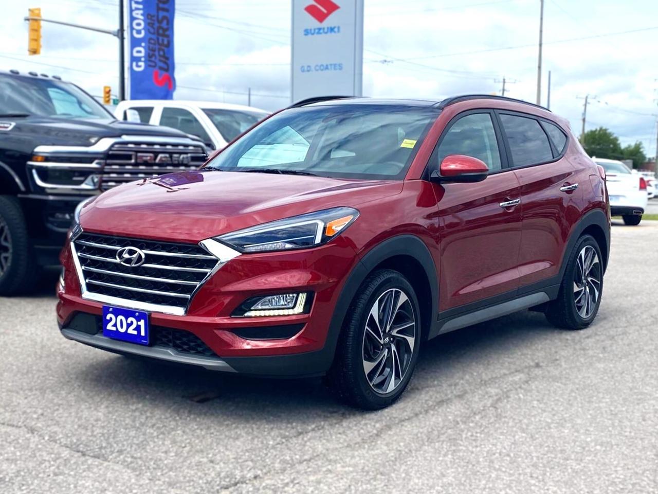 2021 Hyundai Tucson Ultimate AWD ~Nav ~Moonroof ~Leather ~Blind Spot Photo