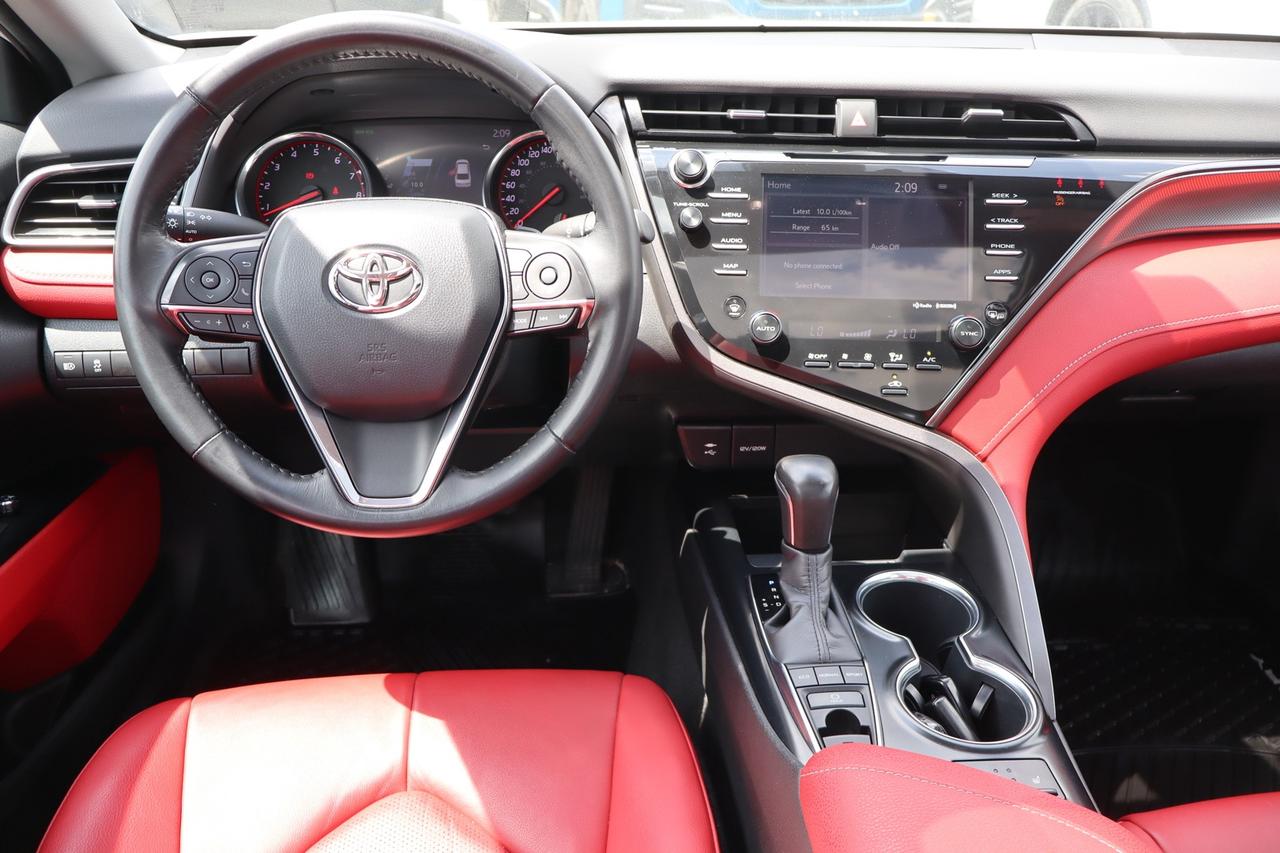2019 Toyota Camry XSE   RED INTERIOR Photo