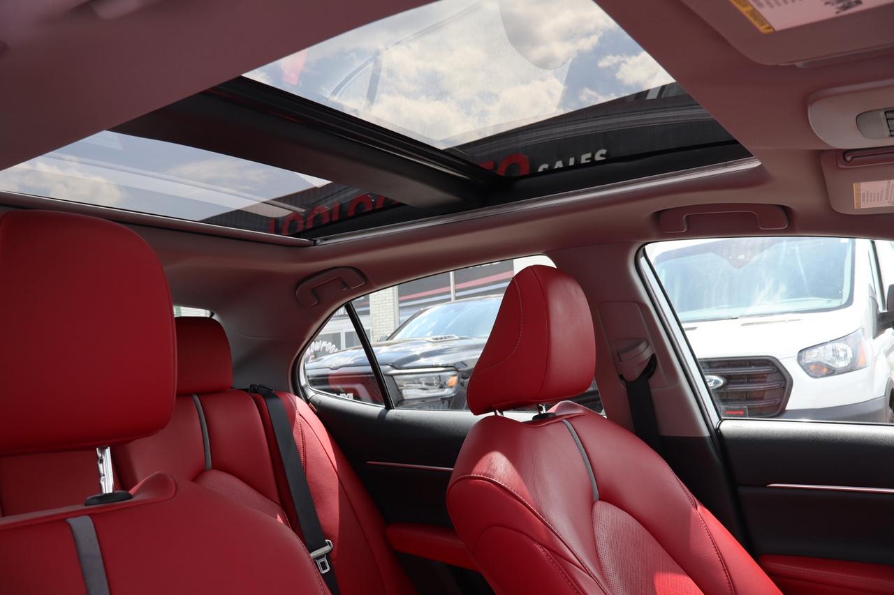 2019 Toyota Camry XSE   RED INTERIOR Photo