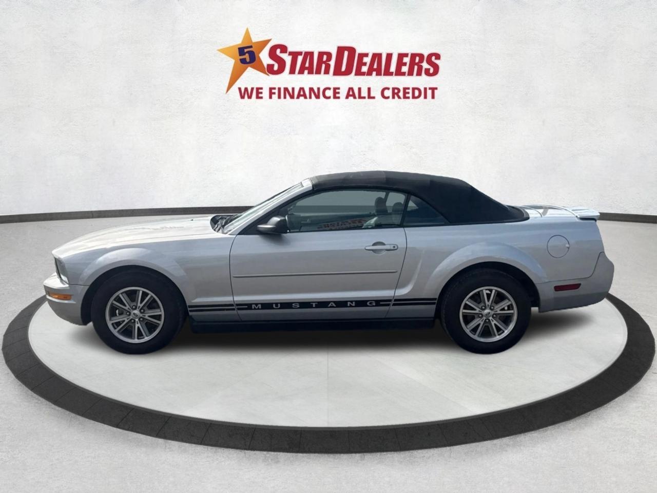 2008 Ford Mustang Conv CERTIFIED CLEAN CAR WE FINANCE ALL CREDIT Photo