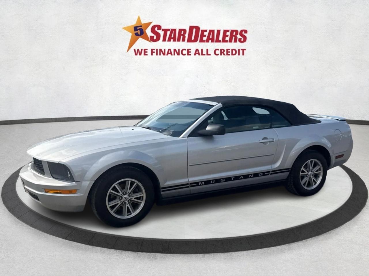 2008 Ford Mustang Conv CERTIFIED CLEAN CAR WE FINANCE ALL CREDIT Photo