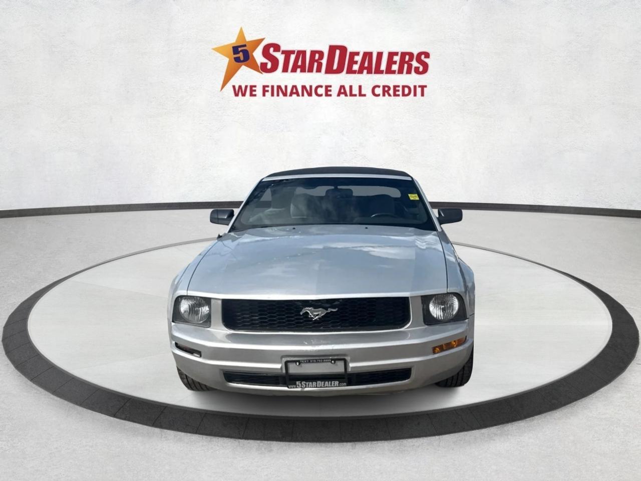 2008 Ford Mustang Conv CERTIFIED CLEAN CAR WE FINANCE ALL CREDIT Photo