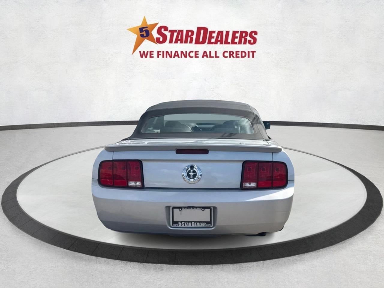 2008 Ford Mustang Conv CERTIFIED CLEAN CAR WE FINANCE ALL CREDIT Photo