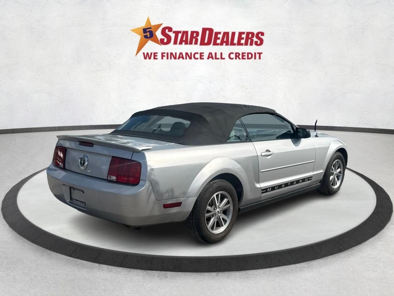 2008 Ford Mustang Conv CERTIFIED CLEAN CAR WE FINANCE ALL CREDIT Photo