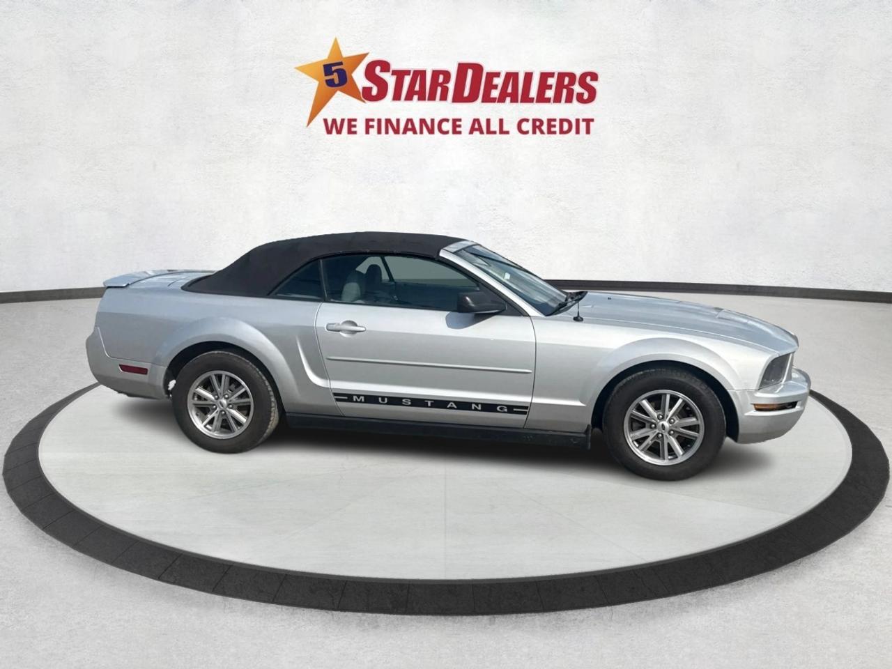 2008 Ford Mustang Conv CERTIFIED CLEAN CAR WE FINANCE ALL CREDIT Photo