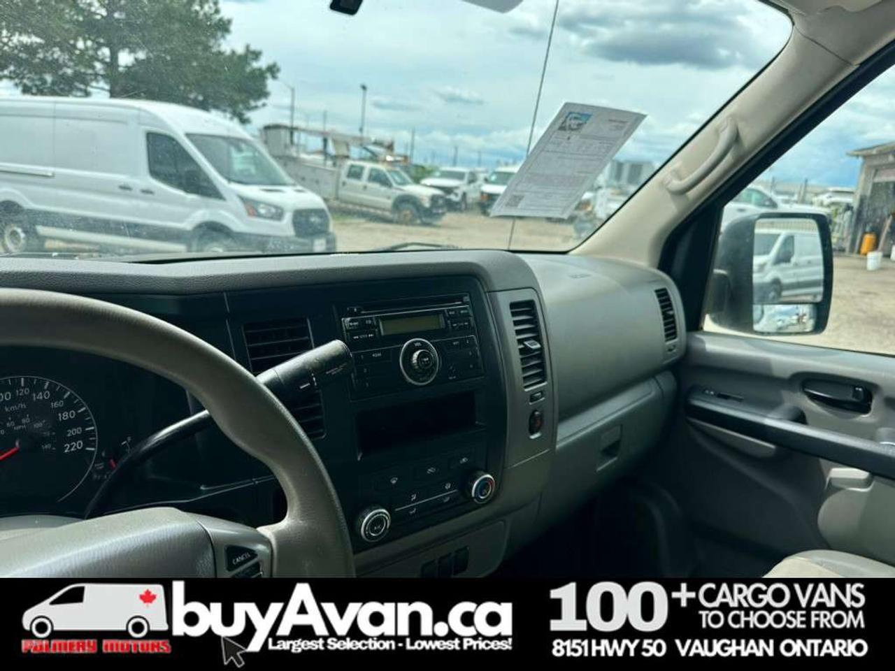 2017 Nissan NV2500 SV High Roof V8 Racks Divider Shelves Photo