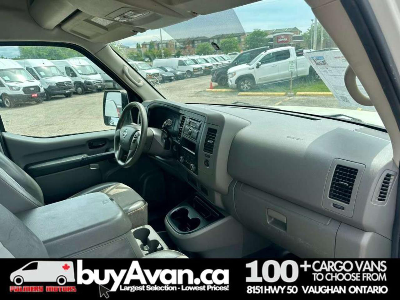 2017 Nissan NV2500 SV High Roof V8 Racks Divider Shelves Photo