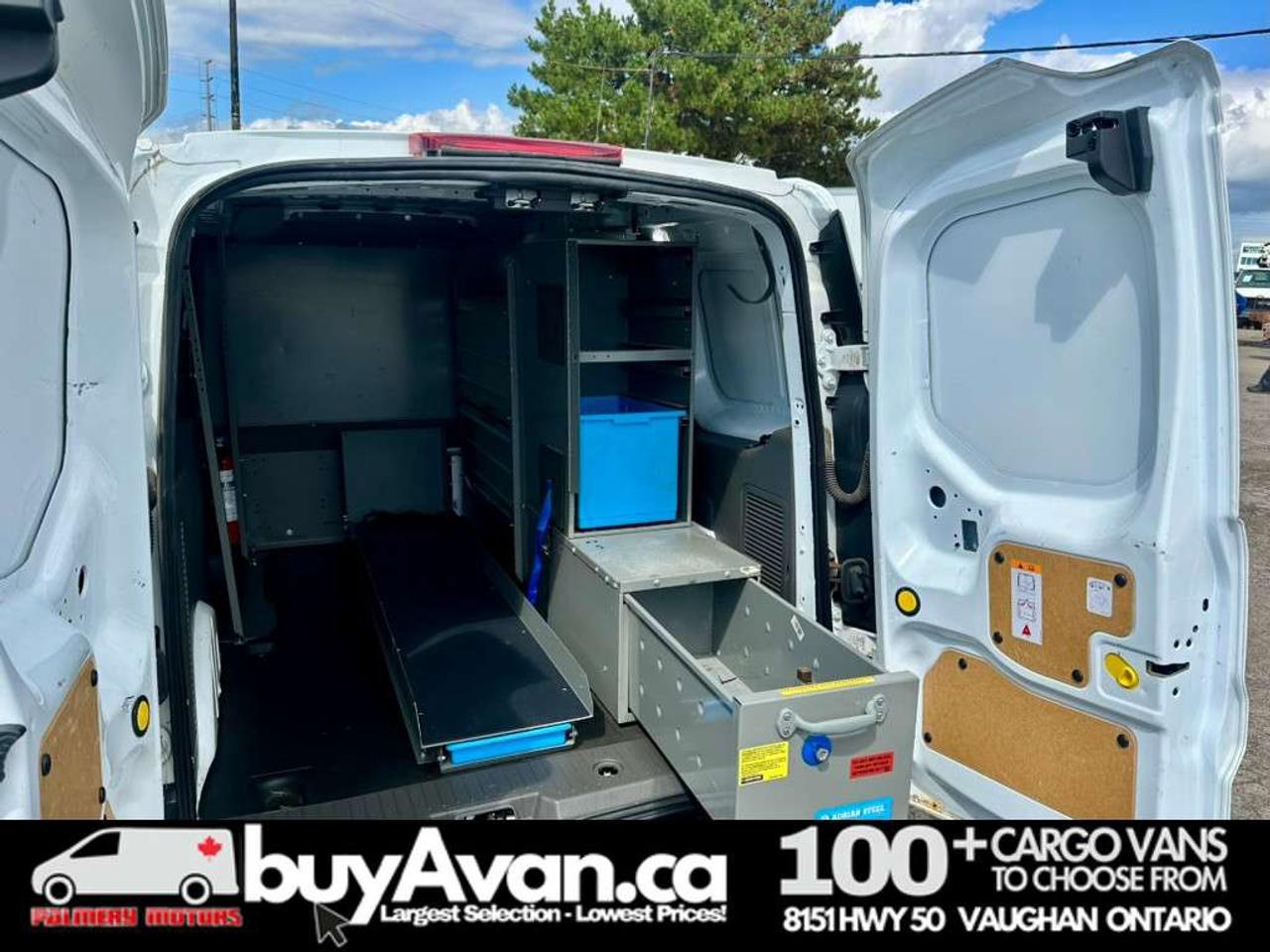 2019 Ford Transit Connect XL + Divider Shelves *SAFETY INCLUDED* Photo