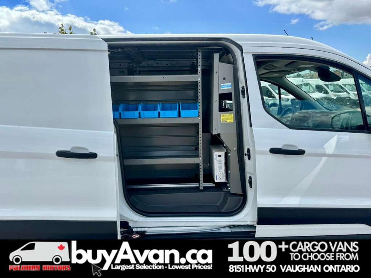 2019 Ford Transit Connect XL + Divider Shelves *SAFETY INCLUDED* Photo