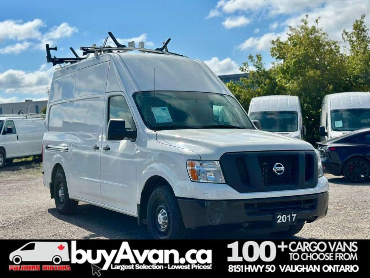 2017 Nissan NV2500 S High Roof V8 Racks Divider Shelves   SAFETY INCLUDED Photo