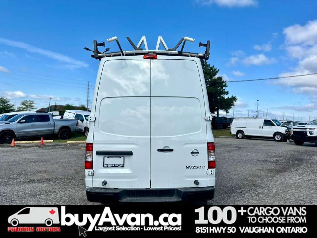 2017 Nissan NV2500 S High Roof V8 Racks Divider Shelves   SAFETY INCLUDED Photo
