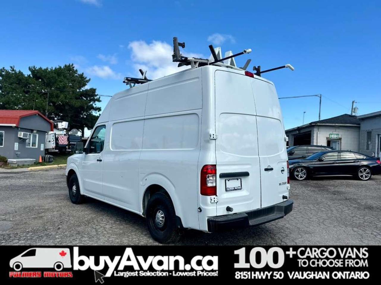 2017 Nissan NV2500 S High Roof V8 Racks Divider Shelves   SAFETY INCLUDED Photo