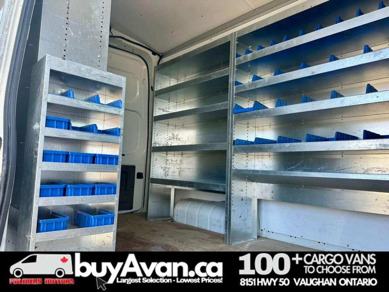 2017 Nissan NV2500 S High Roof V8 Racks Divider Shelves   SAFETY INCLUDED Photo