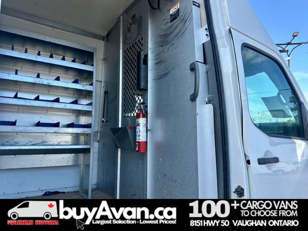 2017 Nissan NV2500 S High Roof V8 Racks Divider Shelves   SAFETY INCLUDED Photo