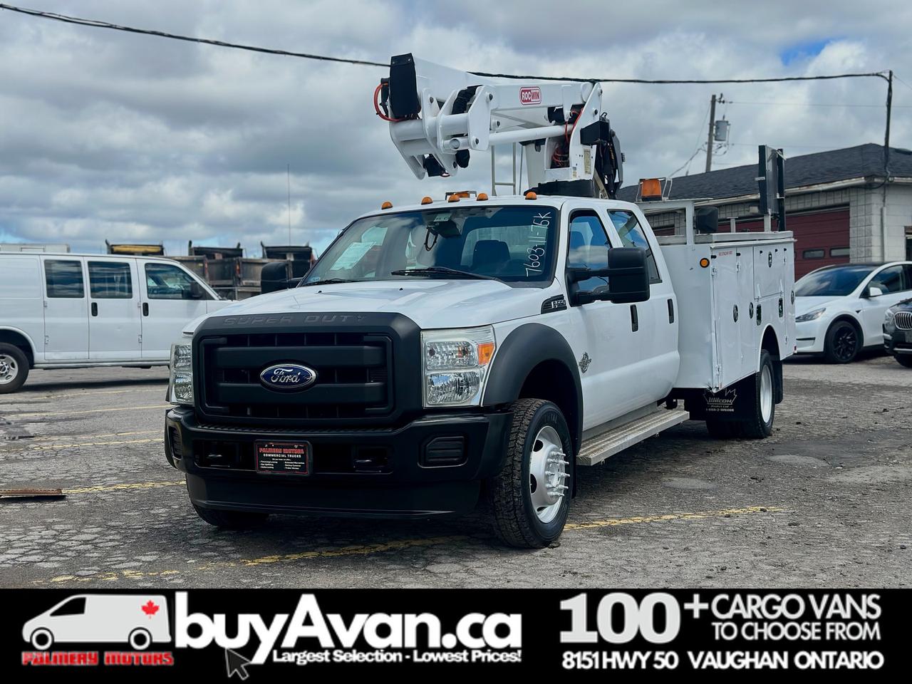 2011 Ford F-550 F-550 Crew Cab 40FT Skytel Bucket Truck Diesel Photo4