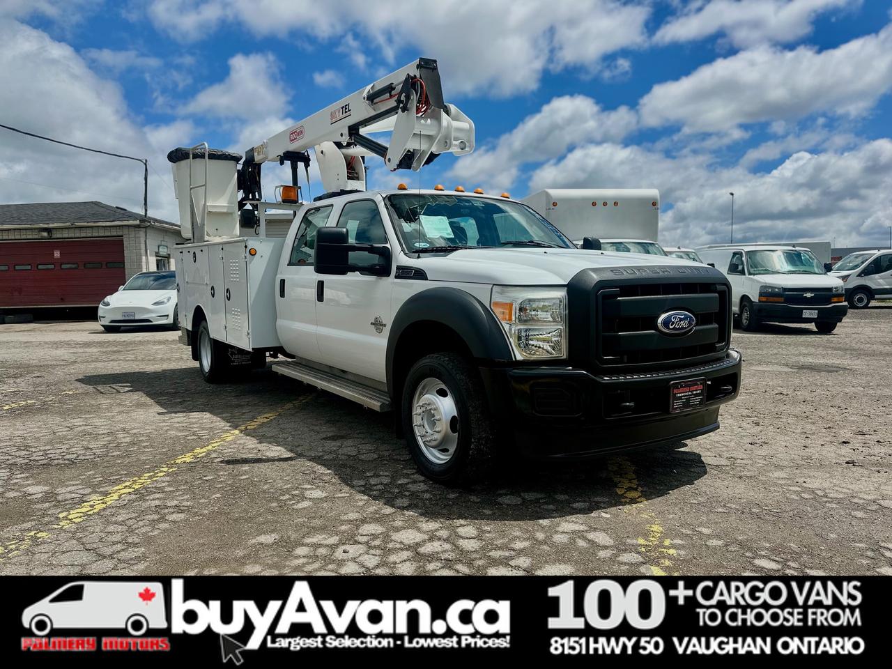2011 Ford F-550 F-550 Crew Cab 40FT Skytel Bucket Truck Diesel Photo