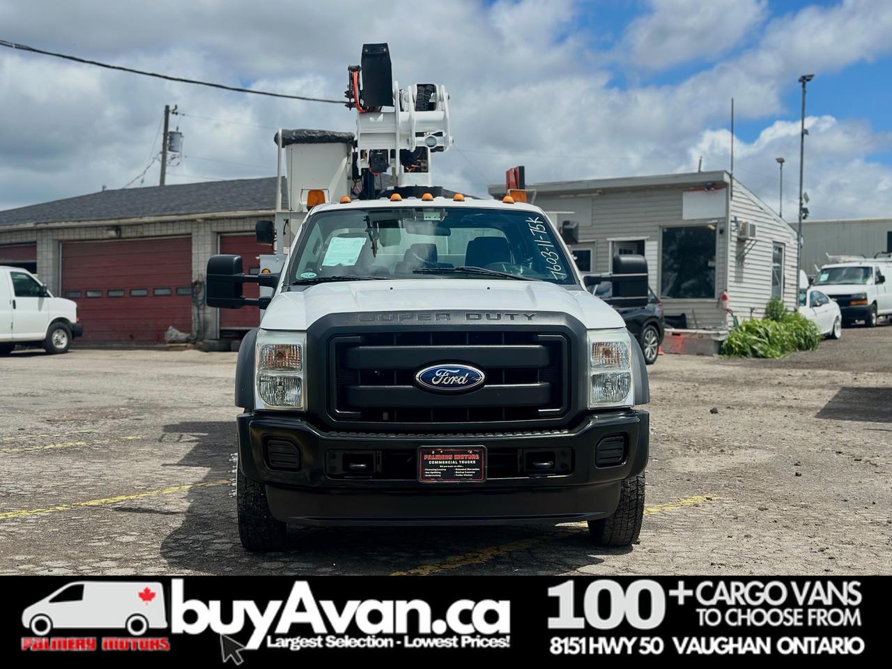 2011 Ford F-550 F-550 Crew Cab 40FT Skytel Bucket Truck Diesel Photo