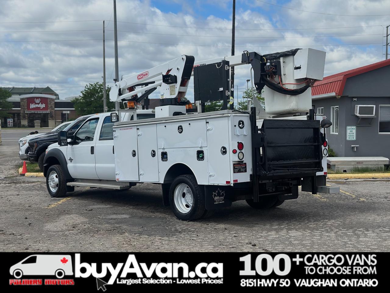 2011 Ford F-550 F-550 Crew Cab 40FT Skytel Bucket Truck Diesel Photo