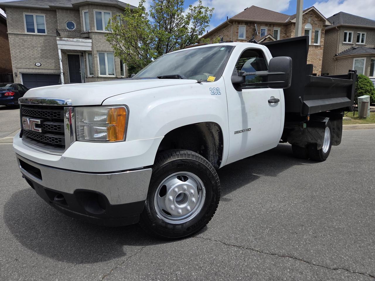 2013 GMC Sierra 3500HD 6.6L DURAMAX DIESEL-9' DUMP BOX-1 OWNER-CERTIFIED! Photo