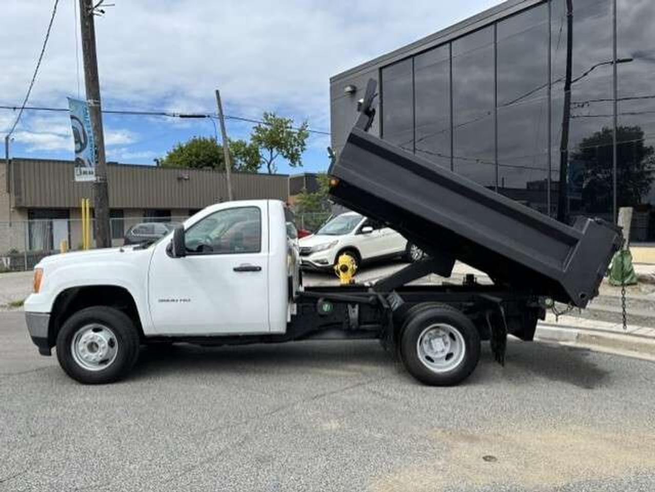 2013 GMC Sierra 3500HD 6.6L DURAMAX DIESEL-9' DUMP BOX-1 OWNER-CERTIFIED! Photo