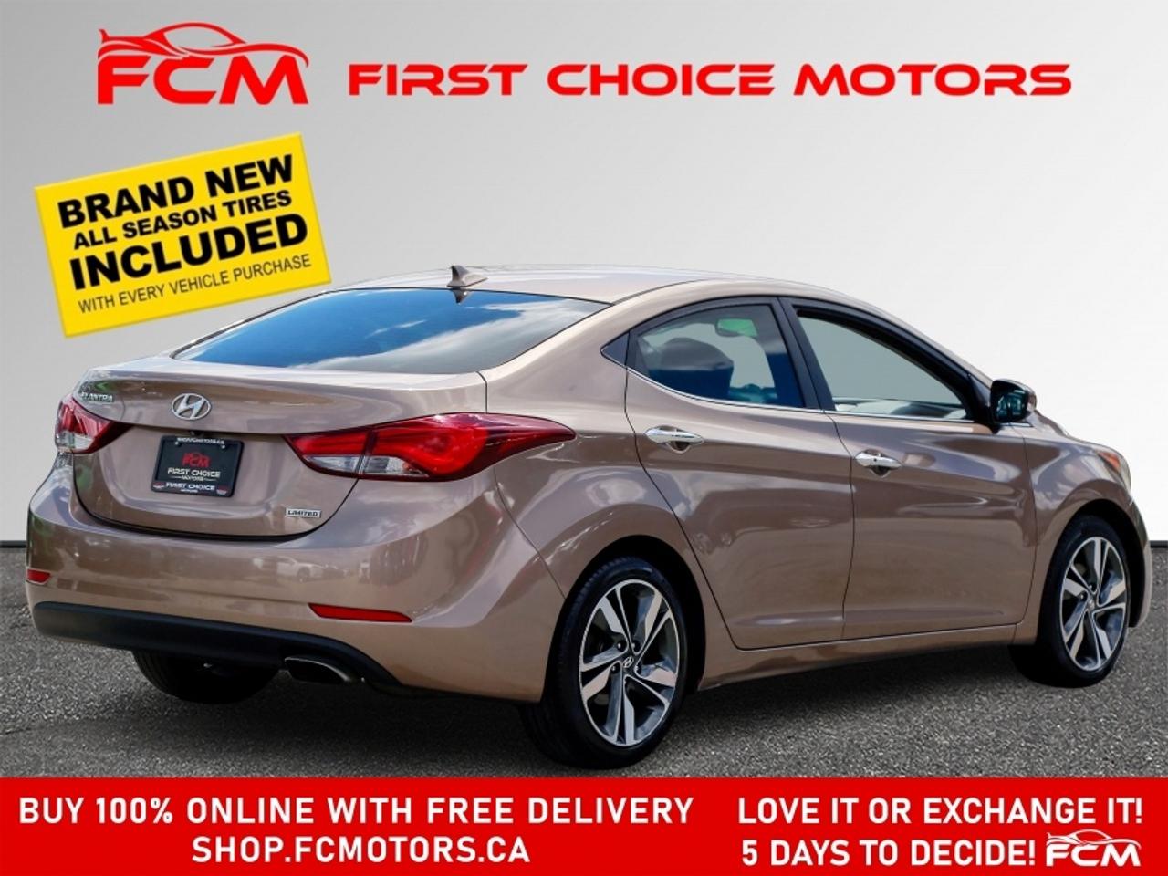 2014 Hyundai Elantra LIMITED ~AUTOMATIC, FULLY CERTIFIED WITH WARRANTY! Photo