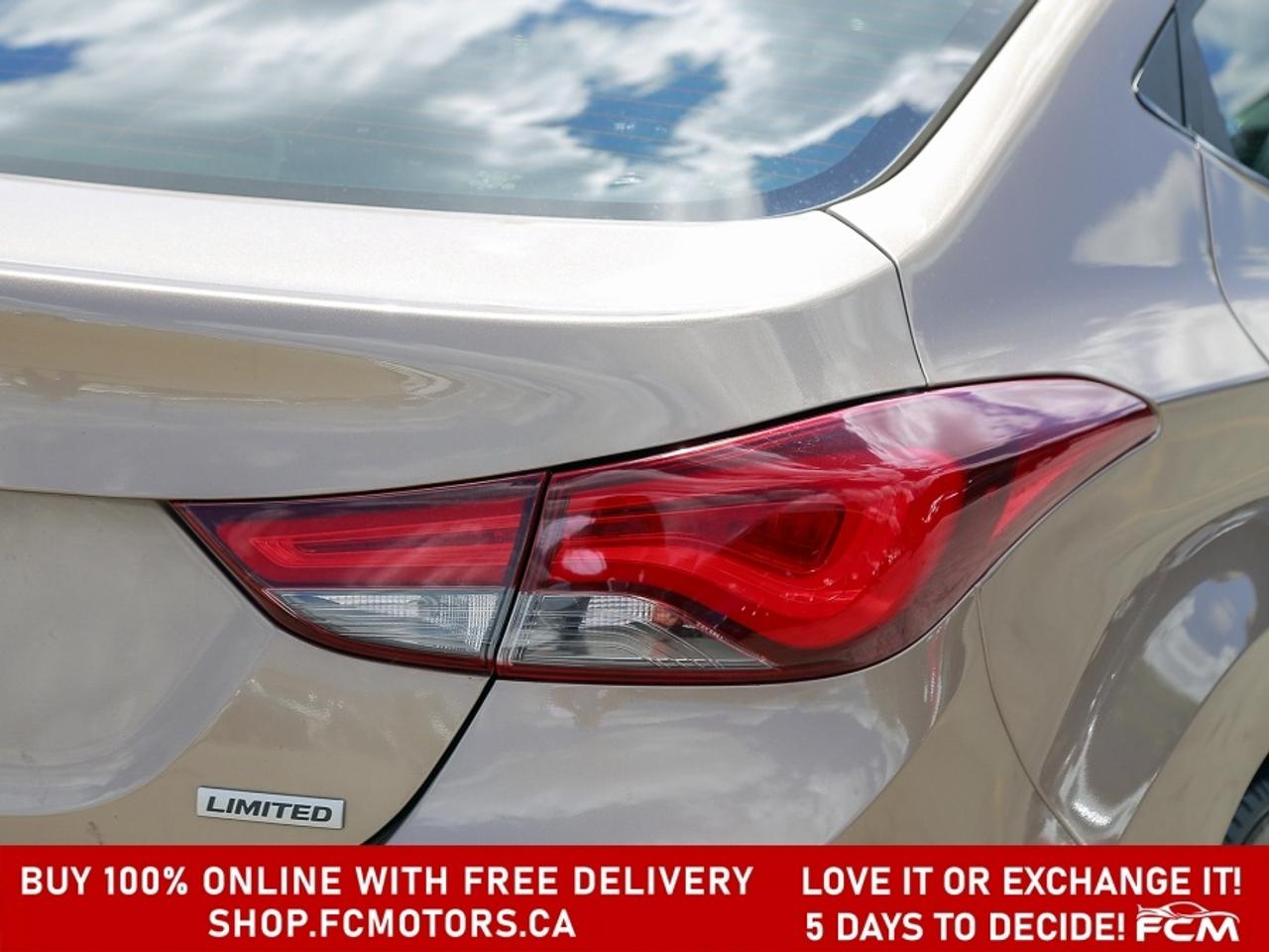 2014 Hyundai Elantra LIMITED ~AUTOMATIC, FULLY CERTIFIED WITH WARRANTY! Photo