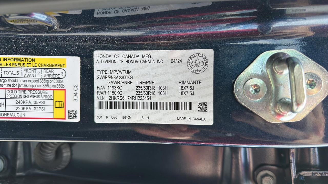 2024 Honda CR-V Hybrid EX-L AWD Photo