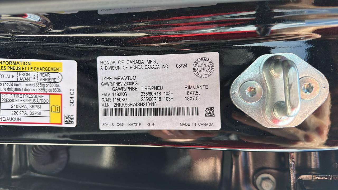 2025 Honda CR-V Hybrid EX-L AWD Photo