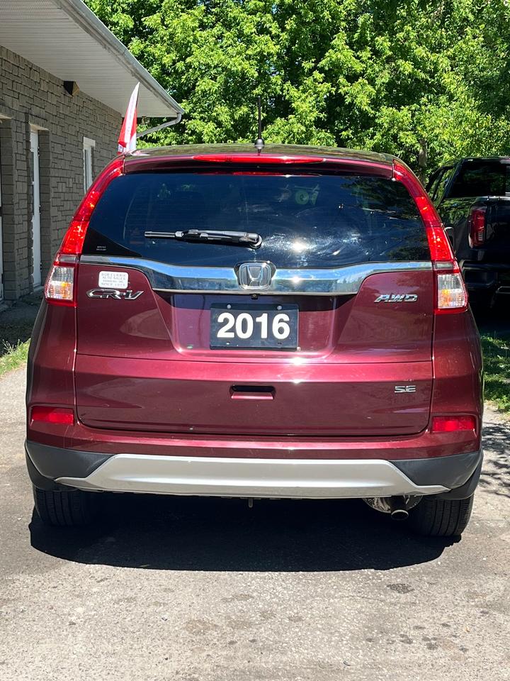 2016 Honda CR-V SE AWD 2.4LTR 4 CYL. CERTIFIED + WARRANTY Photo4