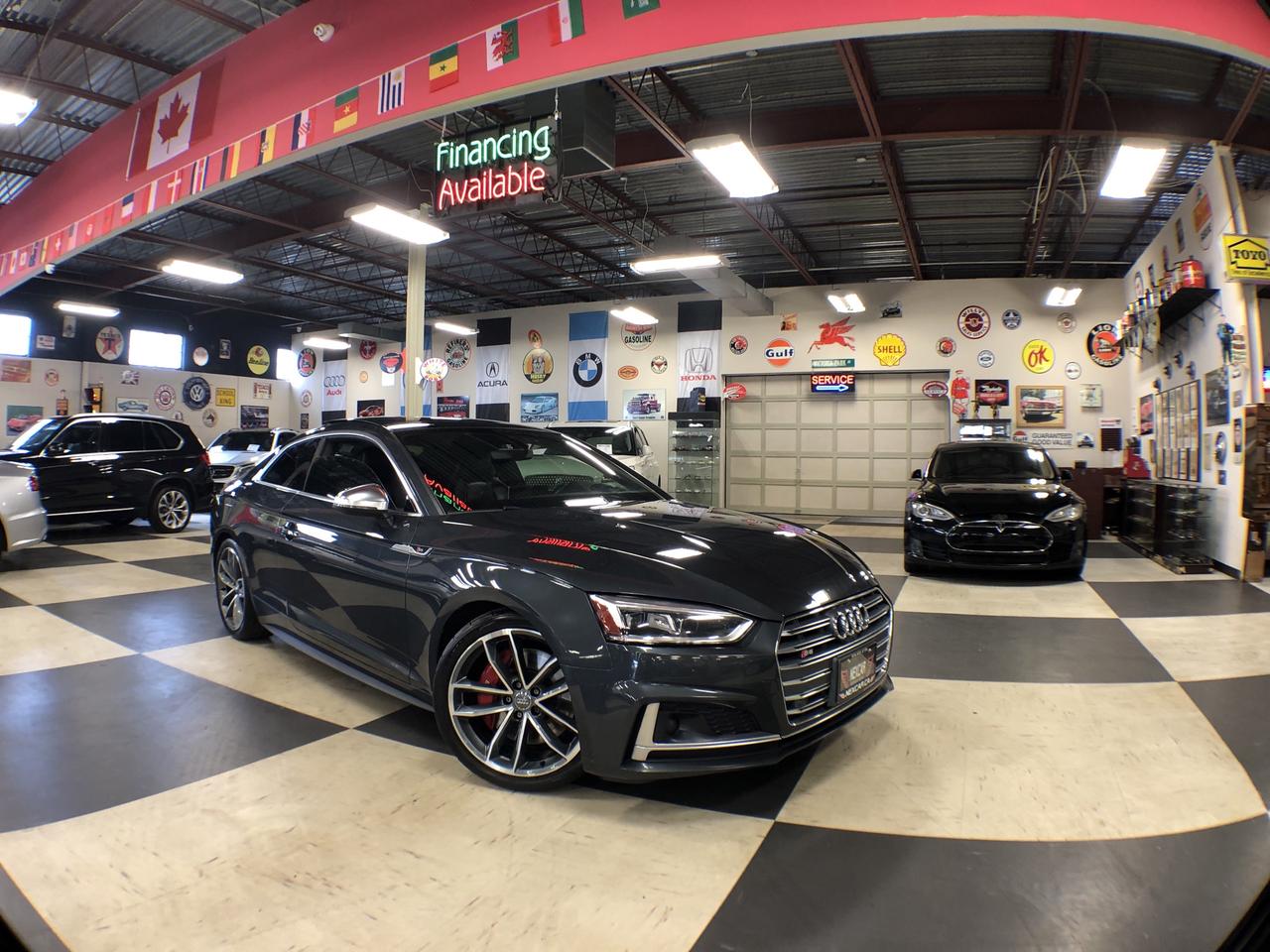 2018 Audi S5 TECHNIK AWD LEATHER PAN/ROOF NAV B/SPOT COOLED SEA